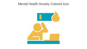 Mental Health Anxiety Colored Icon In Powerpoint Pptx Png And Editable Eps Format