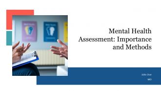 Mental Health Assessment Importance And Methods PPT Slides AT
