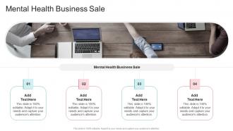 Mental Health Business Sale In Powerpoint And Google Slides Cpb