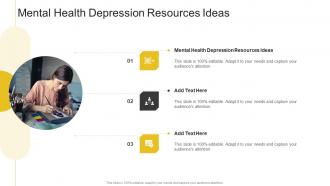 Mental Health Depression Resources Ideas In Powerpoint And Google Slides Cpb