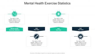 Mental Health Exercise Statistics In Powerpoint And Google Slides Cpb