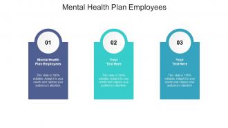 Mental health plan employees ppt powerpoint presentation ideas images cpb