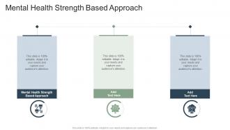 Mental Health Strength Based Approach In Powerpoint And Google Slides Cpb