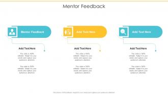 Mentor Feedback In Powerpoint And Google Slides Cpb