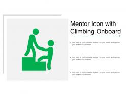 Mentor icon with climbing onboard
