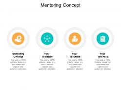 Mentoring concept ppt powerpoint presentation show samples cpb