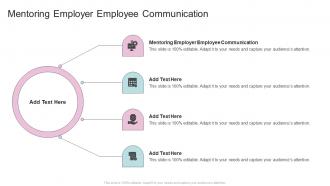 Mentoring Employer Employee Communication In Powerpoint And Google Slides Cpb