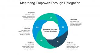 Mentoring empower through delegation ppt powerpoint presentation infographic ideas cpb