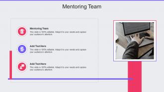 Mentoring Team In Powerpoint And Google Slides Cpb