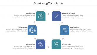 Mentoring Techniques Ppt Powerpoint Presentation Styles Master Slide Cpb