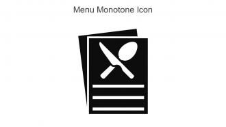Menu Monotone Icon In Powerpoint Pptx Png And Editable Eps Format
