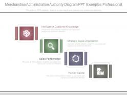 Merchandise administration authority diagram ppt examples professional
