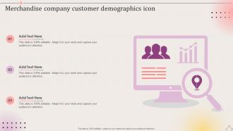 Merchandise Company Customer Demographics Icon