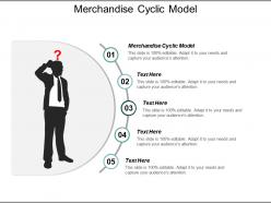 Merchandise cyclic model ppt powerpoint presentation file graphic images cpb