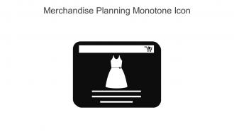 Merchandise Planning Monotone Icon In Powerpoint Pptx Png And Editable Eps Format