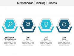Merchandise planning process ppt powerpoint presentation ideas cpb