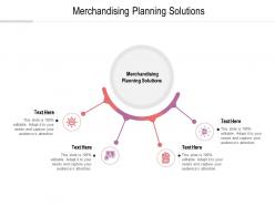 Merchandising planning solutions ppt powerpoint presentation inspiration objects cpb