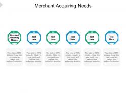 Merchant acquiring needs ppt powerpoint presentation ideas slides cpb