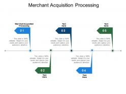 Merchant acquisition processing ppt powerpoint presentation portfolio mockup cpb