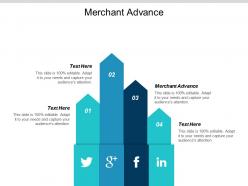 Merchant advance ppt powerpoint presentation summary elements cpb