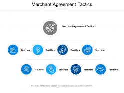 Merchant agreement tactics ppt powerpoint presentation model designs download cpb