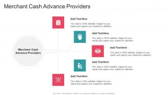 Merchant Cash Advance Providers In Powerpoint And Google Slides Cpb