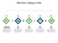 Merchant category data ppt powerpoint presentation infographics example topics cpb