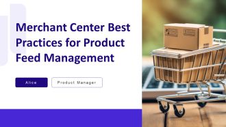 Merchant Center Best Practices For Product Feed Management PPT Structure AT