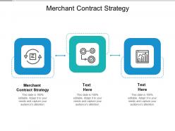 Merchant contract strategy ppt powerpoint presentation ideas icons cpb