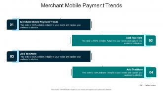 Merchant Mobile Payment Trends In Powerpoint And Google Slides Cpb
