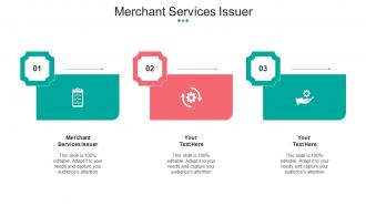 Merchant Services Issuer Ppt Powerpoint Presentation Icon Professional Cpb