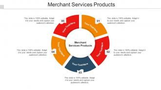 Merchant Services Products Ppt Powerpoint Presentation Infographics Show Cpb