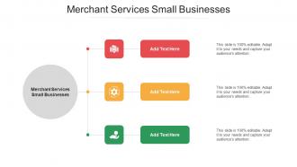 Merchant Services Small Businesses Ppt Powerpoint Presentation Model Cpb