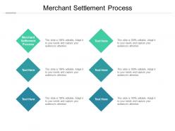 Merchant settlement process ppt powerpoint presentation inspiration styles cpb