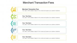 Merchant transaction fees ppt powerpoint presentation infographic template examples cpb