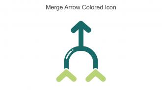 Merge Arrow Colored Icon In Powerpoint Pptx Png And Editable Eps Format
