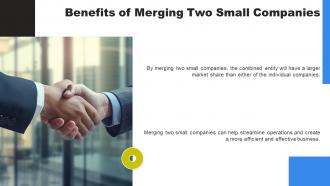 Merge Two Small Companies Powerpoint Presentation And Google Slides ICP Interactive Image