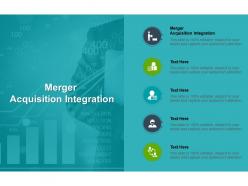 Merger acquisition integration ppt powerpoint presentation inspiration layouts cpb