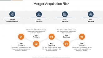 Merger Acquisition Risk In Powerpoint And Google Slides Cpb