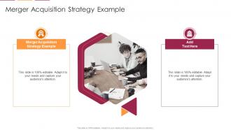Merger Acquisition Strategy Example In Powerpoint And Google Slides Cpb