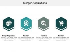 Merger acquisitions ppt powerpoint presentation portfolio brochure cpb