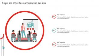 Merger And Acquisition Communication Plan Icon