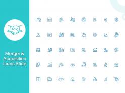 Merger and acquisition icons slide l1033 ppt powerpoint presentation outline