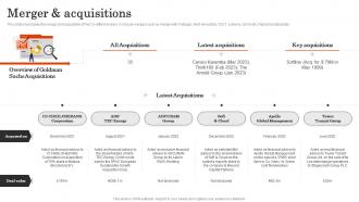 Merger And Acquisitions Pwc Company Profile Ppt Show CP SS