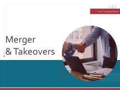Merger and takeovers powerpoint presentation slides