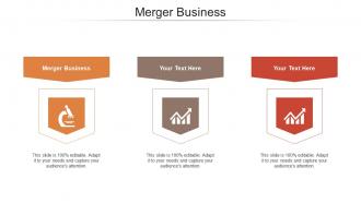 Merger business ppt powerpoint presentation ideas icons cpb