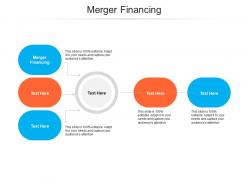 Merger financing ppt powerpoint presentation layouts gridlines cpb