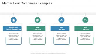 Merger Four Companies Examples In Powerpoint And Google Slides Cpb