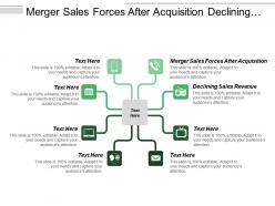 Merger Sales Forces After Acquisition Declining Sales Revenue