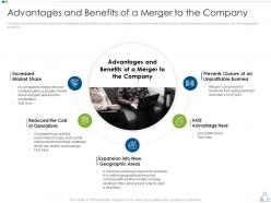 Merger strategy to foster diversification advantages and benefits of a merger